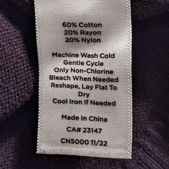 Talbots | 'Bold Butterfly' Crew Neck Sweater - Picture 8 of 9